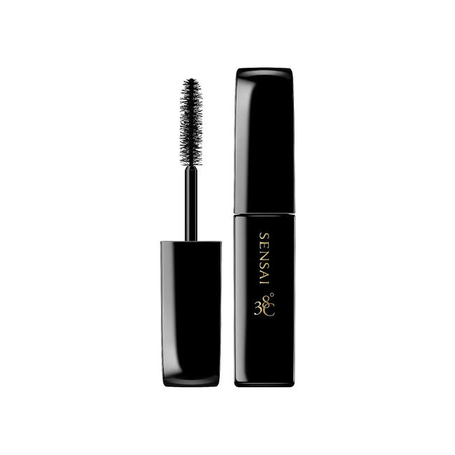 Sensai Make-Up Bestsellers zestaw pogrubiający tusz do rzęs 10ml + transparentny puder utrwalający 3.5g