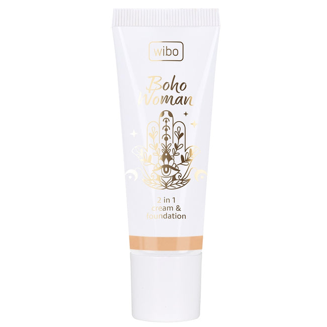 Wibo Boho Woman 2 in  Cream & Foundation 2w krem i podkład do twarzy