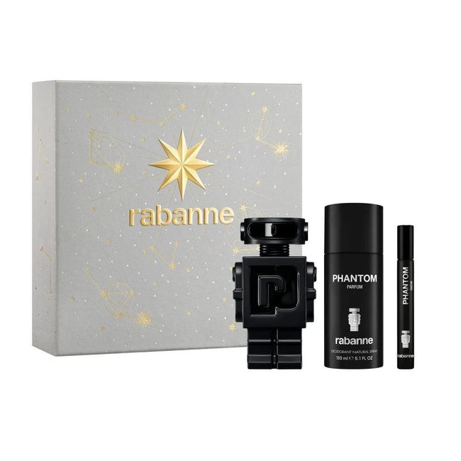 Paco Rabanne Phantom zestaw perfumy spray 100ml + dezodorant spray 150ml + perfumy spray 10ml