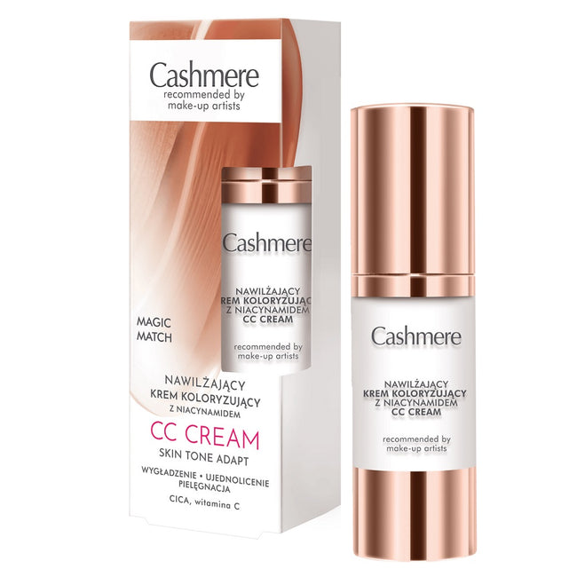Cashmere CC Cream nawilżający krem koloryzujący z niacynamidem