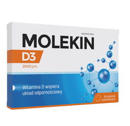 Molekin D3 2000 j.m. suplement diety 60 tabletek powlekanych