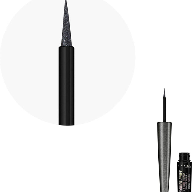 Rimmel Wonder Swipe metaliczny eyeliner i cień do powiek 2w1