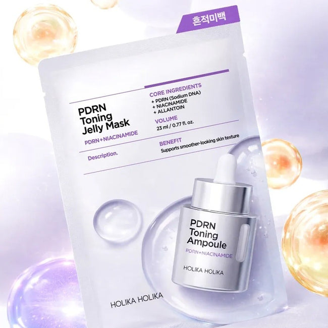 HOLIKA HOLIKA PDRN Toning Jelly Mask rozjaśniająca maska do twarzy 1szt