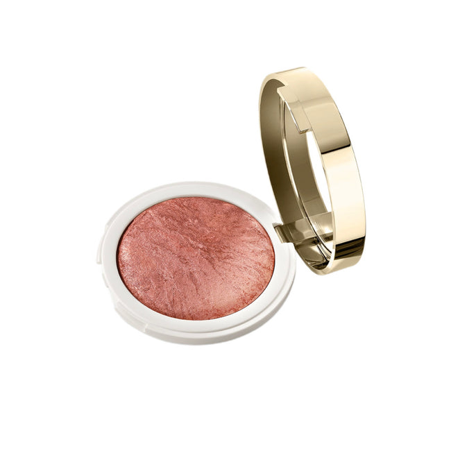 KIKO Milano Gold Reflections Fusion Glow Blush wypiekany róż do policzków