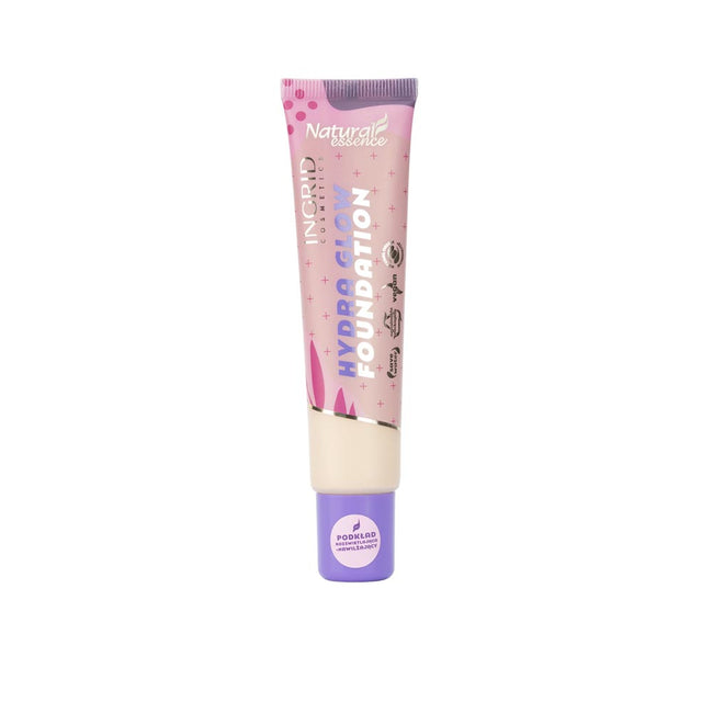 Ingrid Natural Essence Hydra Glow podkład rozświetlająco-nawilżający