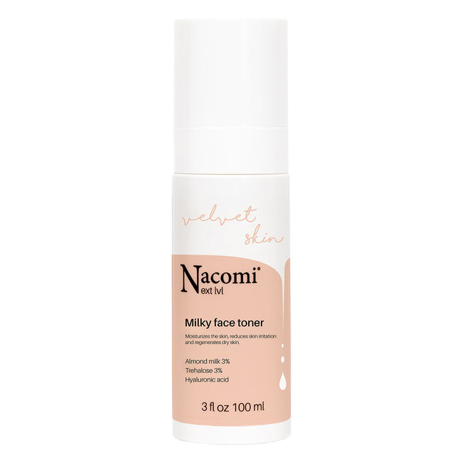 Nacomi Next Level mleczny nawilżający tonik do twarzy 100ml