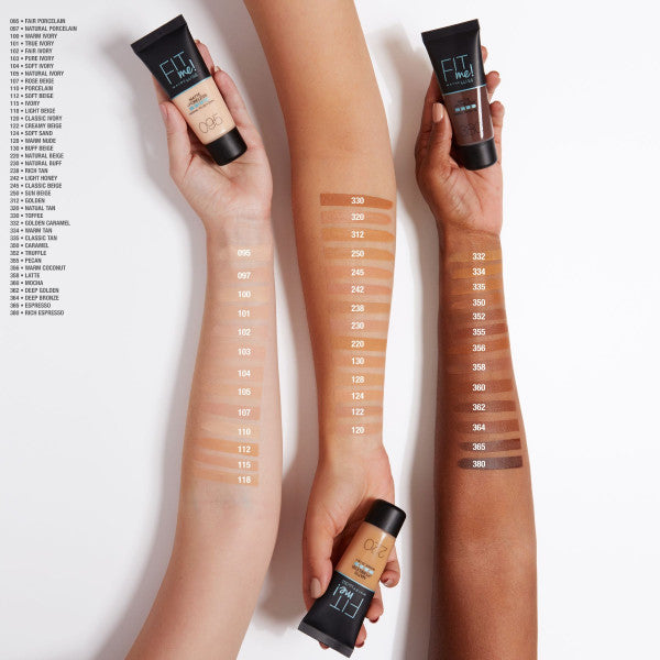 Maybelline Fit Me Matte & Poreless Foundation matujący podkład do twarzy