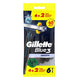 Gillette Blue 3 Smooth jednorazowe maszynki do golenia dla mężczyzn 6szt
