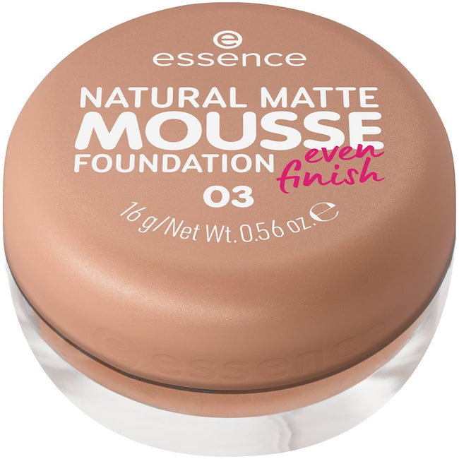 Essence Natural Matte Mousse Foundation podkład do twarzy w musie