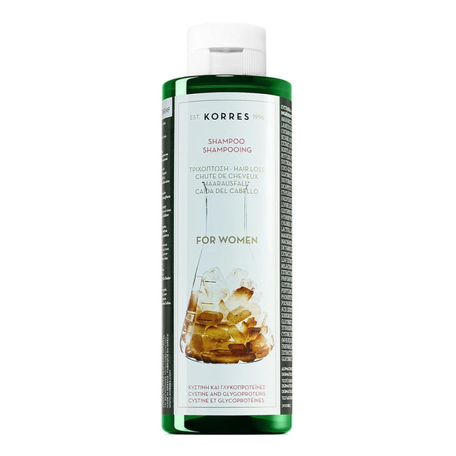 Korres Cystine and Glycoproteins szampon damski przeciw wypadaniu włosów z cystyną i glikoproteinami 250ml