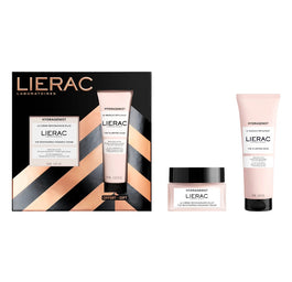 LIERAC Hydragenist zestaw nawilżający krem rozświetlający 50ml + maska wypełniająca 75ml