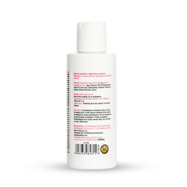 MyLove Woman Sensitive Tightening żel intymny o działaniu obkurczającym dla kobiet 150ml