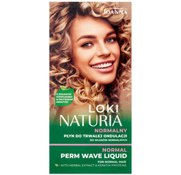 Joanna Naturia Loki płyn do trwałej ondulacji Normalny 2x75ml