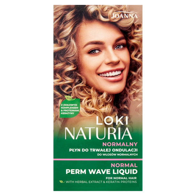 Joanna Naturia Loki płyn do trwałej ondulacji Normalny 2x75ml
