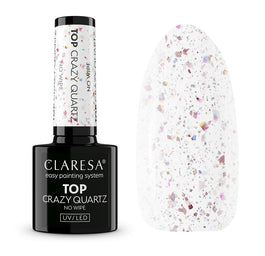 Claresa Top Crazy Quartz No Wipe top hybrydowy bez przemywania 5g