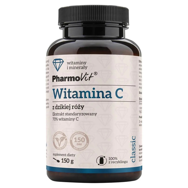 Pharmovit Witamina C z dzikiej róży suplement diety 150g