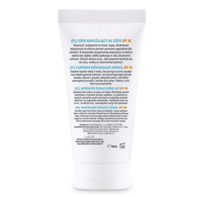 MIXA Krem nawilżający na dzień SPF50 50ml