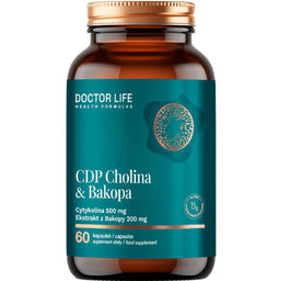 Doctor Life CDP Cholina & Bakopa suplement diety 60 kapsułek