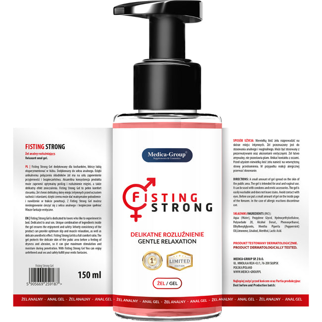 Medica-Group Fisting Strong żel analny na rozluźnienie mięśni odbytu 150ml