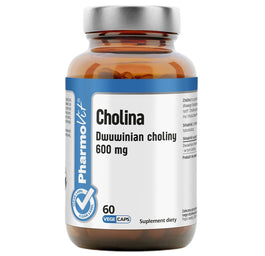 Pharmovit Cholina Dwuwinian choliny 600 mg suplement diety 60 kapsułek