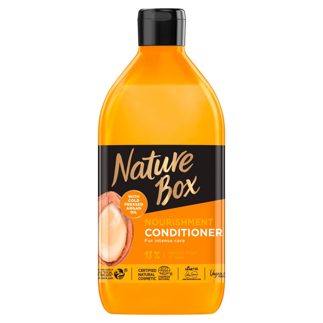 Nature Box Argan Oil intensywnie pielęgnująca odżywka do włosów z olejem arganowym 385ml