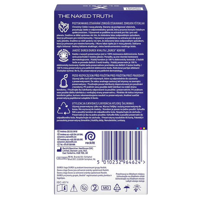 Durex Classic prezerwatywy klasyczne 12szt