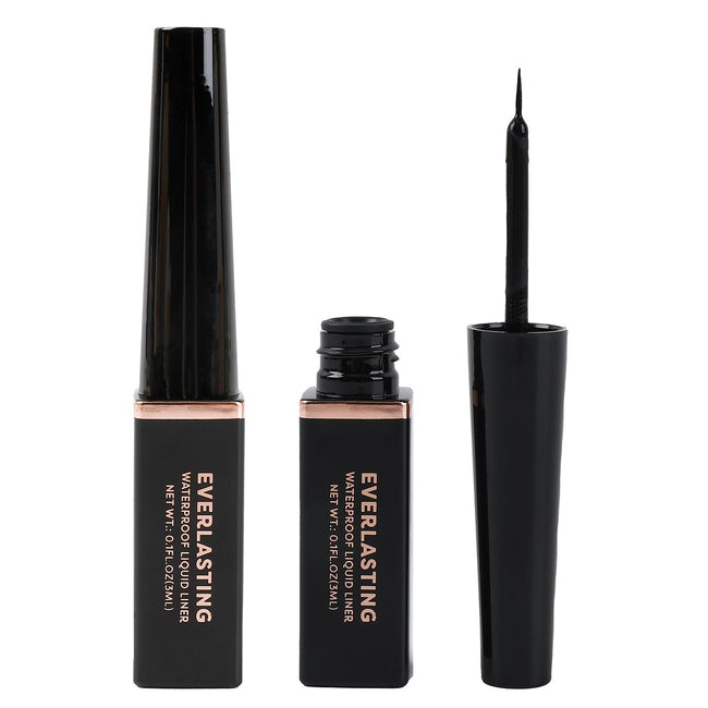 Profusion Everlasting Liquid Liner wodoodporny eyeliner w płynie Midnight Black 3ml