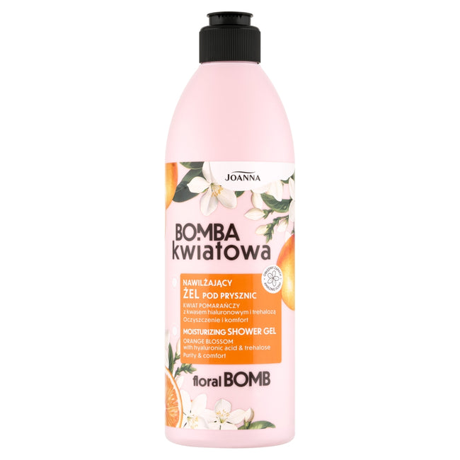 Joanna Bomba Kwiatowa nawilżający żel pod prysznic kwiat pomarańczy 500ml