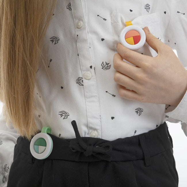 Chicco Perfumed Clip zapachowy klips odstraszający komary Zielony