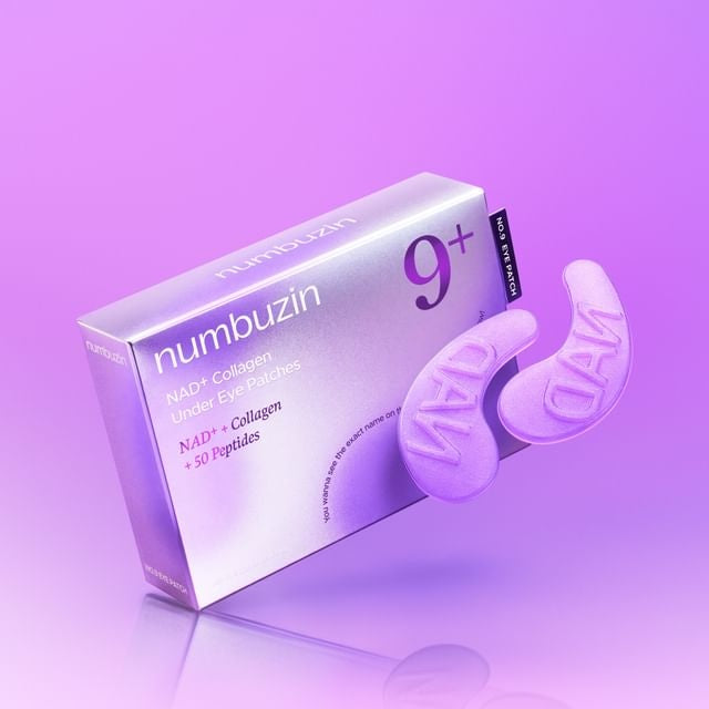 Numbuzin No.9 NAD+ Collagen Under Eye Patches liftingujące płatki pod oczy z kolagenem 5 par
