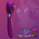 Amzing Toy Dr.Love dwustronny wibrator z 9 trybami wibracji i ssania Violet