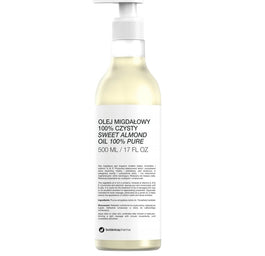 Botanicapharma Olej migdałowy 100% czysty do twarzy ciała i włosów 500ml