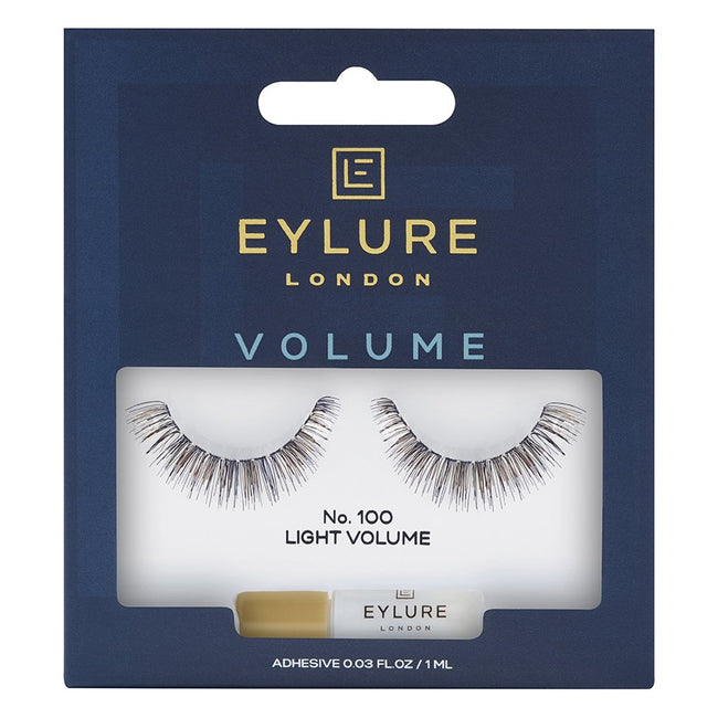 Eylure Volume Lashes sztuczne rzęsy z klejem efekt pogrubienia