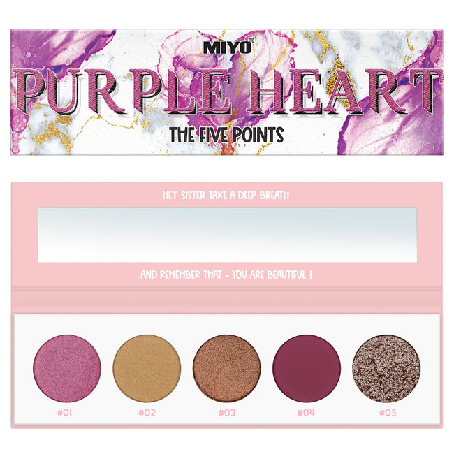 MIYO The Five Points Palette paleta cieni do powiek