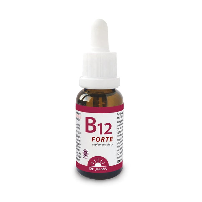 Dr Jacobs Witamina B12 Forte suplement diety w kroplach 20ml