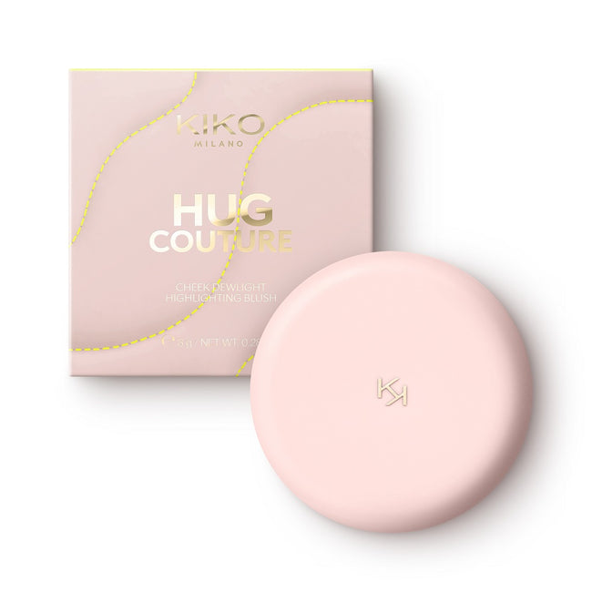 KIKO Milano Hug Couture Cheek Dewlight Highlighting Blush rozświetlający róż w pudrze 8g