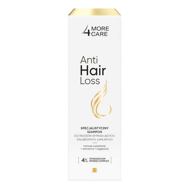 More4Care Anti Hair Loss specjalistyczny szampon do włosów wypadających i osłabionych 200ml