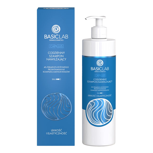 BasicLab Capillus codzienny szampon nawilżający 300ml
