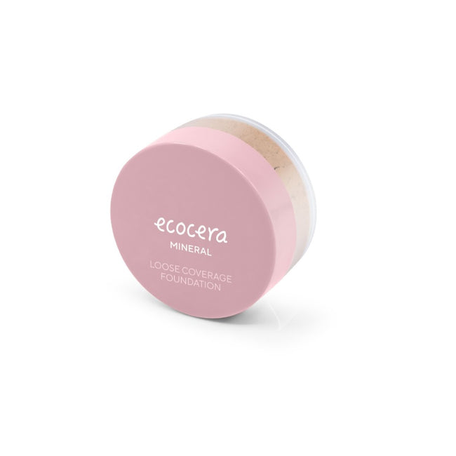 Ecocera Sypki podkład mineralny kryjący chłodny