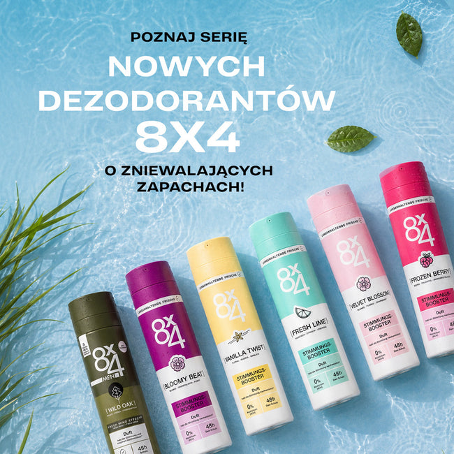 8x4 Vanilla Twist dezodorant w sprayu 150ml