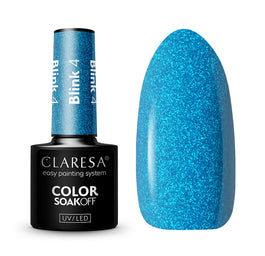 Claresa Color Soak Off UV/LED Blink lakier hybrydowy 4 5g