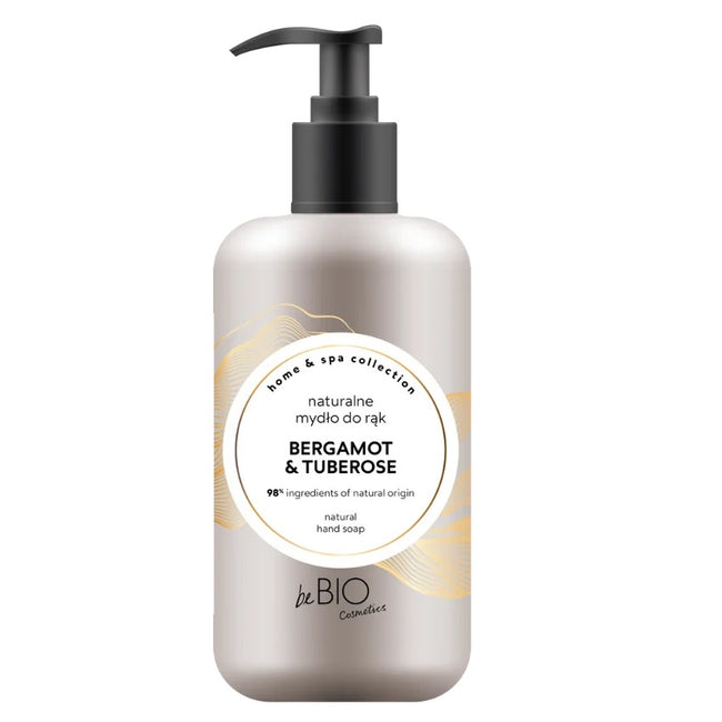 BeBio Ewa Chodakowska Home & Spa Collection naturalne mydło do rąk w płynie Bergamot & Tuberose 300ml