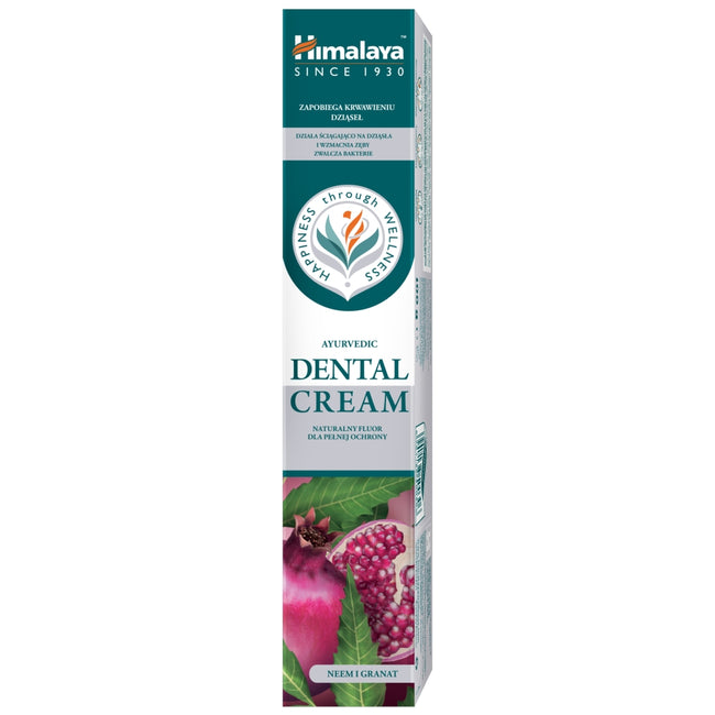 Himalaya Dental Cream ajurwedyjska pasta do zębów z naturalnym fluorem 100g