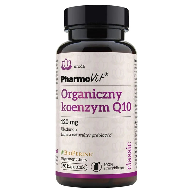 Pharmovit Organiczny koenzym Q10 suplement diety 60 kapsułek