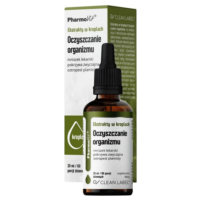 Pharmovit Oczyszczanie organizmu suplement diety w kroplach 30ml