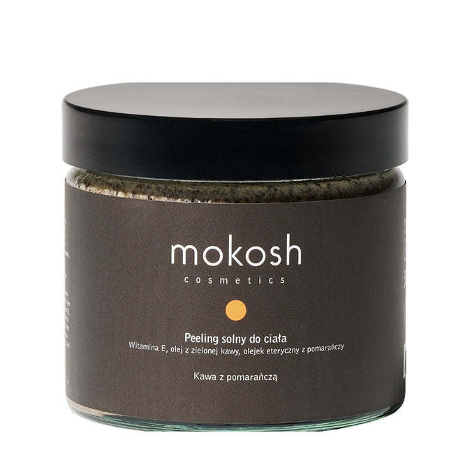 Mokosh Peeling solny do ciała Kawa z pomarańczą 300g