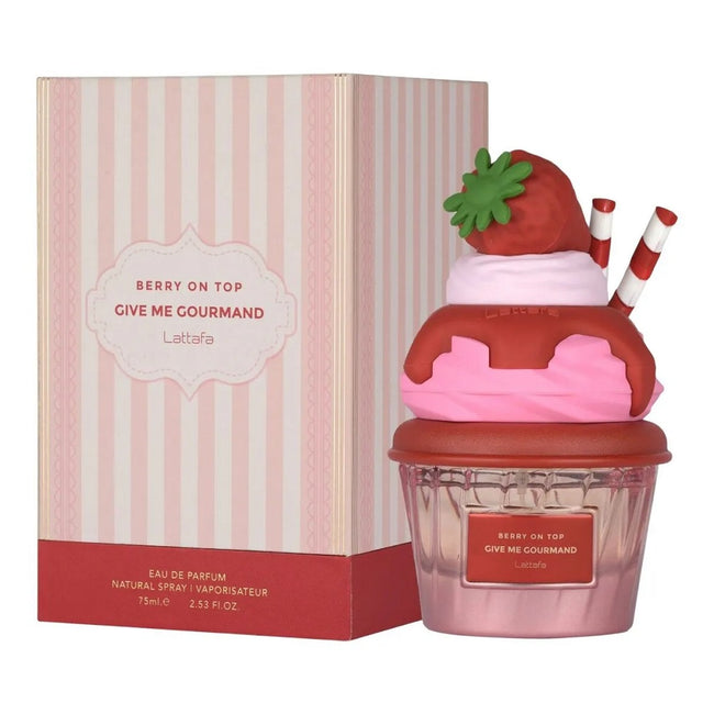 Lattafa Give Me Gourmand Berry On Top woda perfumowana
