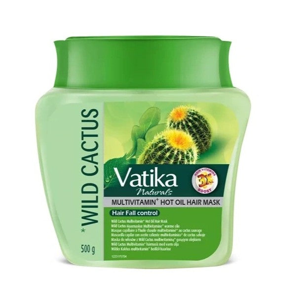 Dabur Vatika Wild Cactus wzmacniająca maska do włosów 500g