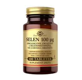 Solgar Selen 100mcg suplement diety 100 tabletek