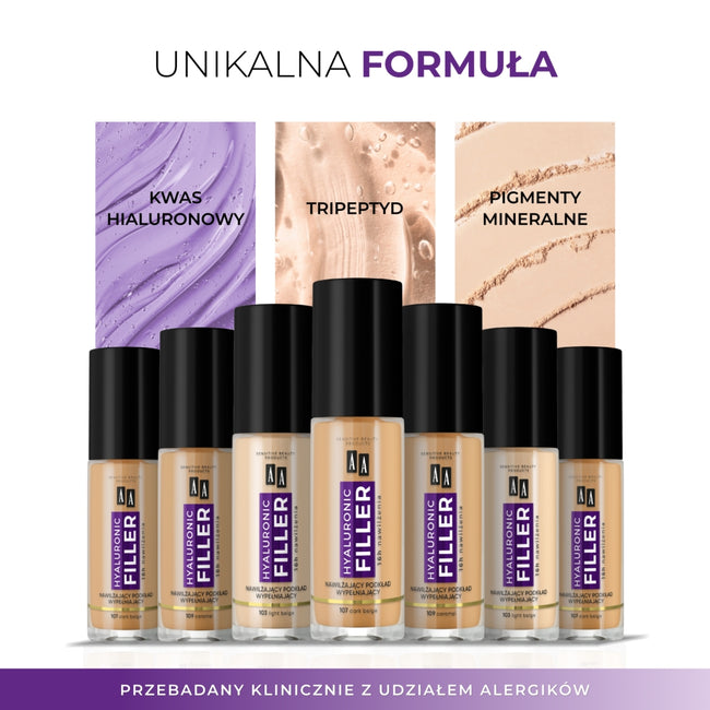 AA Make Up Filler podkład wypełniający zmarszczki 30ml